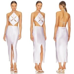 NWOT MOTHER OF ALL Carmen Dress in White